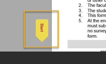 Yellow "Start" button on a gray background.